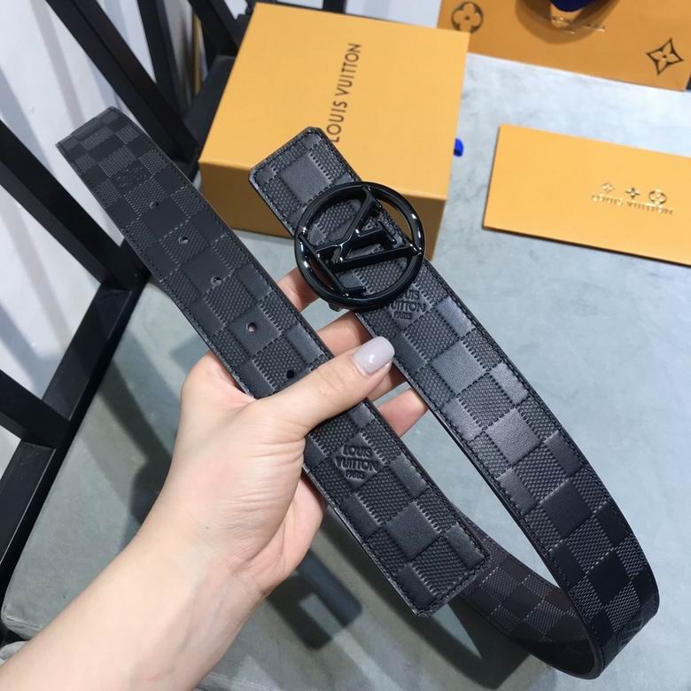 LV Belt 38mmX100-125cm 7D (194)